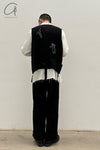 ARCHIVIO J.M.Ribot hand-decorated waistcoat GL08/LB/TOPPE